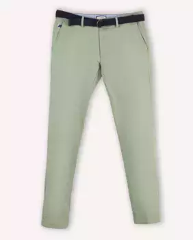 Мужские чиносы узкого кроя El Ganso, зеленый