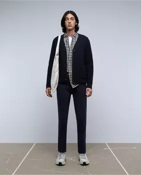 Мужские чиносы узкого кроя темно-синего цвета Scalpers