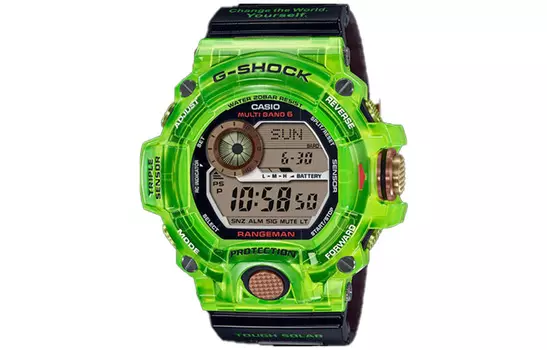 Мужские цифровые серые часы серии GW-9407KJ-3JR CASIO