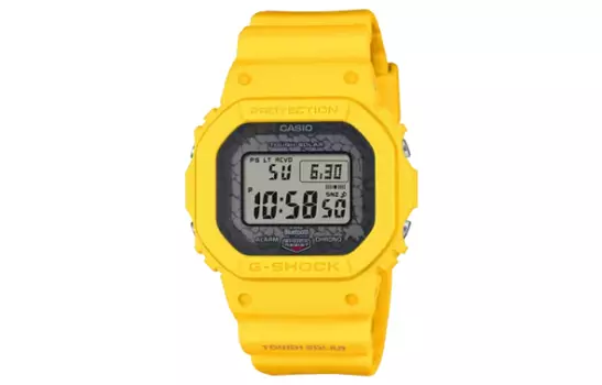 Мужские цифровые серые часы серии GW-B5600CD-9JR CASIO
