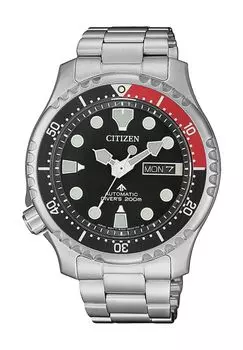Мужские дайверские часы Promaster Diver NY0085-86EE CITIZEN, серебро
