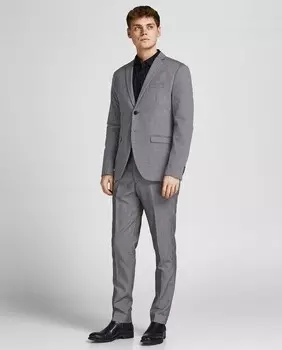 Мужские длинные брюки-чиносы Jack & Jones, серый
