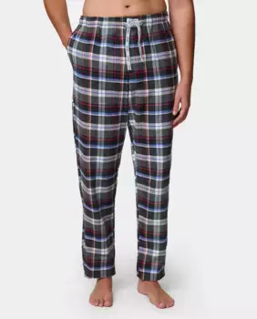 Мужские длинные фланелевые брюки Giulio, темно-серый