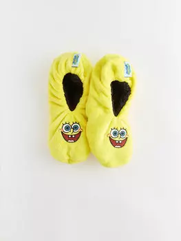 Мужские домашние носки с принтом Губки Боба LCW ACCESSORIES