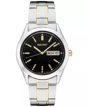 Мужские двухцветные часы-браслет из нержавеющей стали Essential 40 мм Seiko