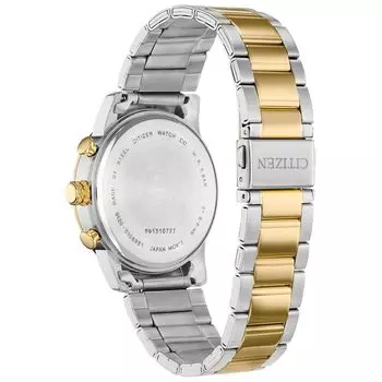 Мужские двухцветные часы-хронограф из нержавеющей стали - AN8054-50E Citizen
