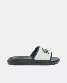 Мужские двухслойные шлепанцы Lacoste, белый