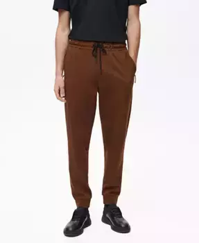 Мужские дышащие эластичные джоггеры Comfort-Stretch MANGO, оранжевый