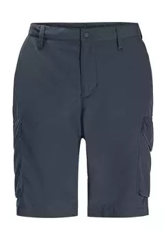 Мужские дышащие быстросохнущие брюки-карго Campfire Jack Wolfskin, цвет Night Blue