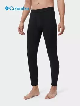 Мужские дышащие термобрюки Columbia влагопоглощающие, черный
