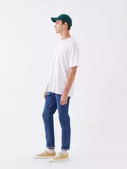 Мужские джинсовые брюки 750 Slim Fit LCW Jeans, среднее индиго родео