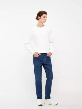 Мужские джинсовые брюки 750 Slim Fit LCW ECO, среднее индиго родео