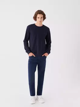 Мужские джинсовые брюки 750 Slim Fit LCW Jeans, темное родео
