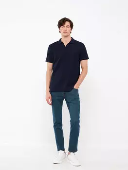 Мужские джинсовые брюки 750 Slim Fit LCW Jeans, зеленое родео
