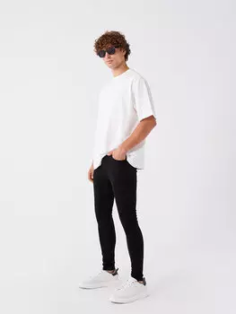 Мужские джинсовые брюки 770 Super Skinny LCW Jeans, черное родео