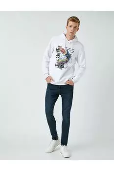 Мужские джинсовые брюки — Koton, темно-синий