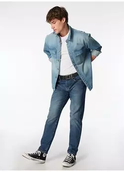 Мужские джинсовые брюки OXFORD ROSADA MID с нормальной талией и зауженной талией 242 LCM 121072 Lee Cooper