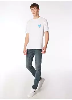 Мужские джинсовые брюки Rider Jean Slim Fit Stone с нормальной талией L70115858 Lee