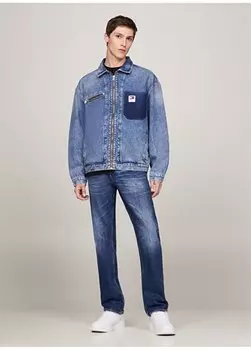 Мужские джинсовые брюки с нормальной талией DM0DM181951BK Tommy Jeans