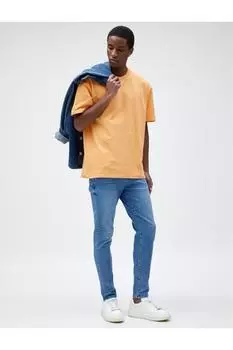 Мужские джинсовые брюки скинни — Koton, синий