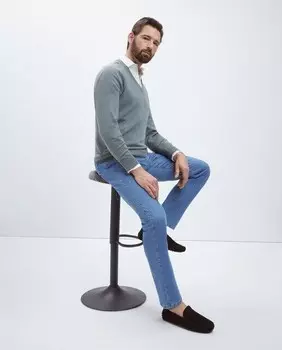 Мужские джинсовые брюки стандартного кроя Emidio Tucci, синий