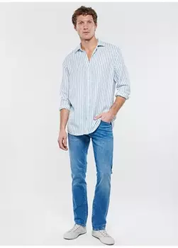 Мужские джинсовые брюки стандартного кроя с нормальной талией Mavi