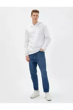 Мужские джинсовые брюки темно-индиго Koton, синий