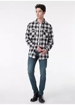 Мужские джинсовые брюки узкого кроя Luke Jean с нормальной талией L71909258 Lee