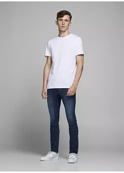 Мужские джинсовые брюки узкого кроя с низкой талией Jack & Jones