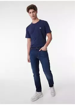 Мужские джинсовые брюки узкого кроя с нормальной талией Rider Jean L701062BY Lee