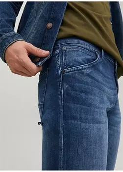 Мужские джинсовые брюки узкого кроя с нормальной талией Jack & Jones