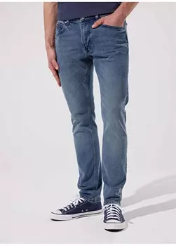 Мужские джинсовые брюки узкого кроя с нормальной талией Lee