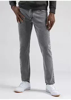 Мужские джинсовые брюки узкого кроя с нормальной талией Lee