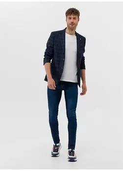 Мужские джинсовые брюки узкого кроя с нормальной талией Pierre Cardin