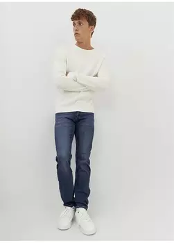 Мужские джинсовые брюки узкого кроя с заниженной талией Jack & Jones