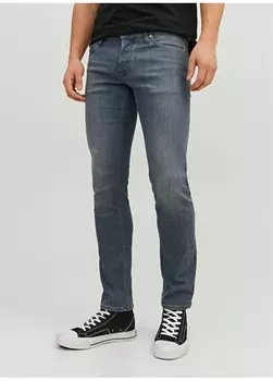 Мужские джинсовые брюки узкого кроя с заниженной талией Jack & Jones