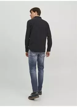 Мужские джинсовые брюки зауженного кроя с высокой талией Jack & Jones
