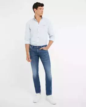Мужские джинсовые длинные брюки Guess, синий