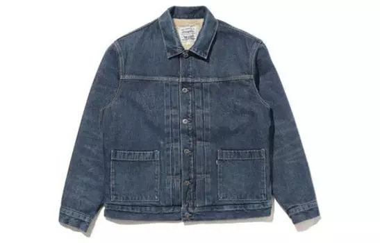 Мужские джинсовые куртки Levis, цвет синий