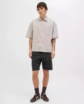 Мужские джинсовые шорты-джоггеры Jack & Jones, черный