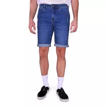 Мужские джинсовые шорты, на резинке Basehit, синий
