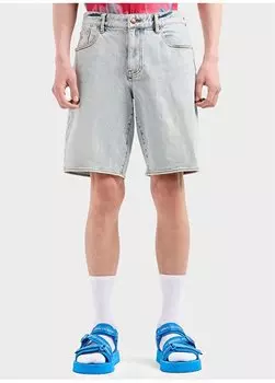 Мужские джинсовые шорты приталенного кроя 3DZJ65 Z1XLZ 25EU Armani Exchange