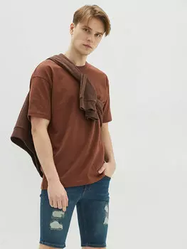 Мужские джинсовые шорты Skinny Fit LCW Jeans, зеленое родео