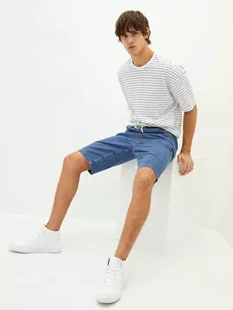 Мужские джинсовые шорты стандартного кроя LCW Jeans
