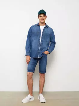 Мужские джинсовые шорты стандартного кроя LCW Jeans
