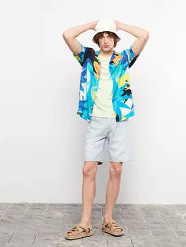 Мужские джинсовые шорты стандартного кроя Xside