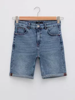 Мужские джинсовые шорты стандартного кроя XSIDE, ледяной синий