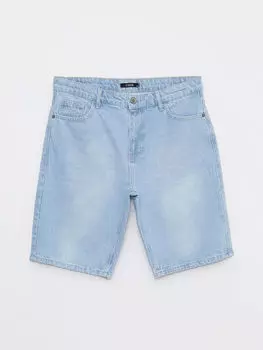 Мужские джинсовые шорты удобной посадки