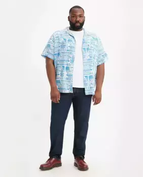 Мужские джинсы 502 Taper Stretch Plus Size Levi's, тёмно-синий