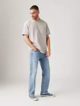 Мужские джинсы 505 стандартного кроя с кромкой Levi's, цвет Gotta Be There - Light Wash - Non-Stretch